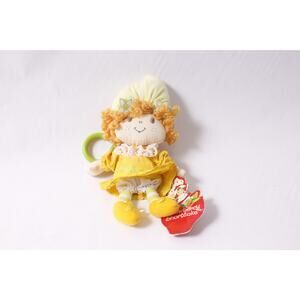 90s Era Strawberry Shortcake Lemon Meringue Keychain or Bag Clip by Fun4All Sof